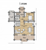 Дом из бревна VZ-149 